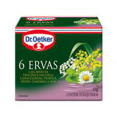 Chá 6 ervas Dr. Oetker 10g